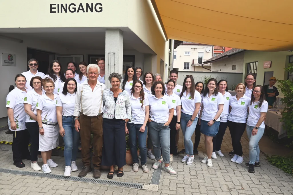 Das CULUMNATURA Team am 30 Jahre Hoffest.