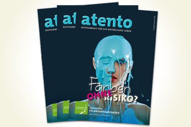 Drei atento Sommer 2025, die überlappend nebeneinander liegen